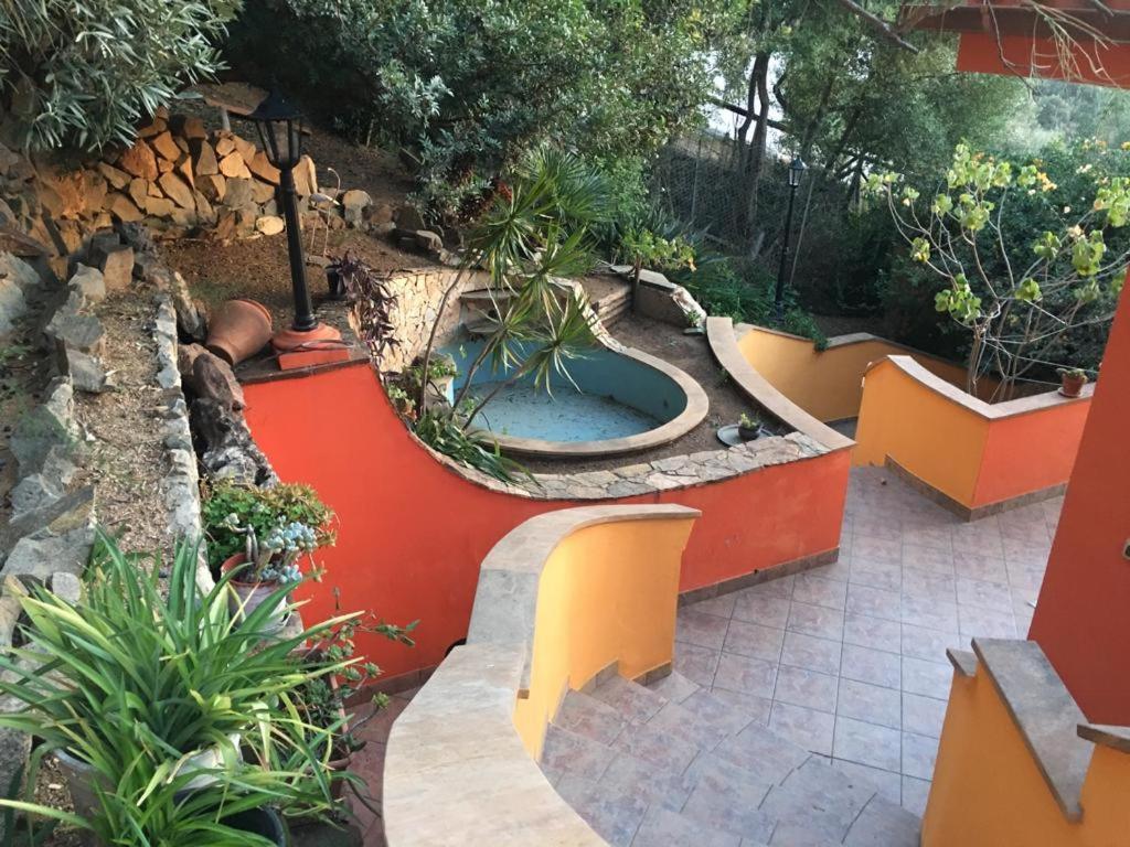 Villa Con Giardino Vista Mare Capitana Eksteriør billede
