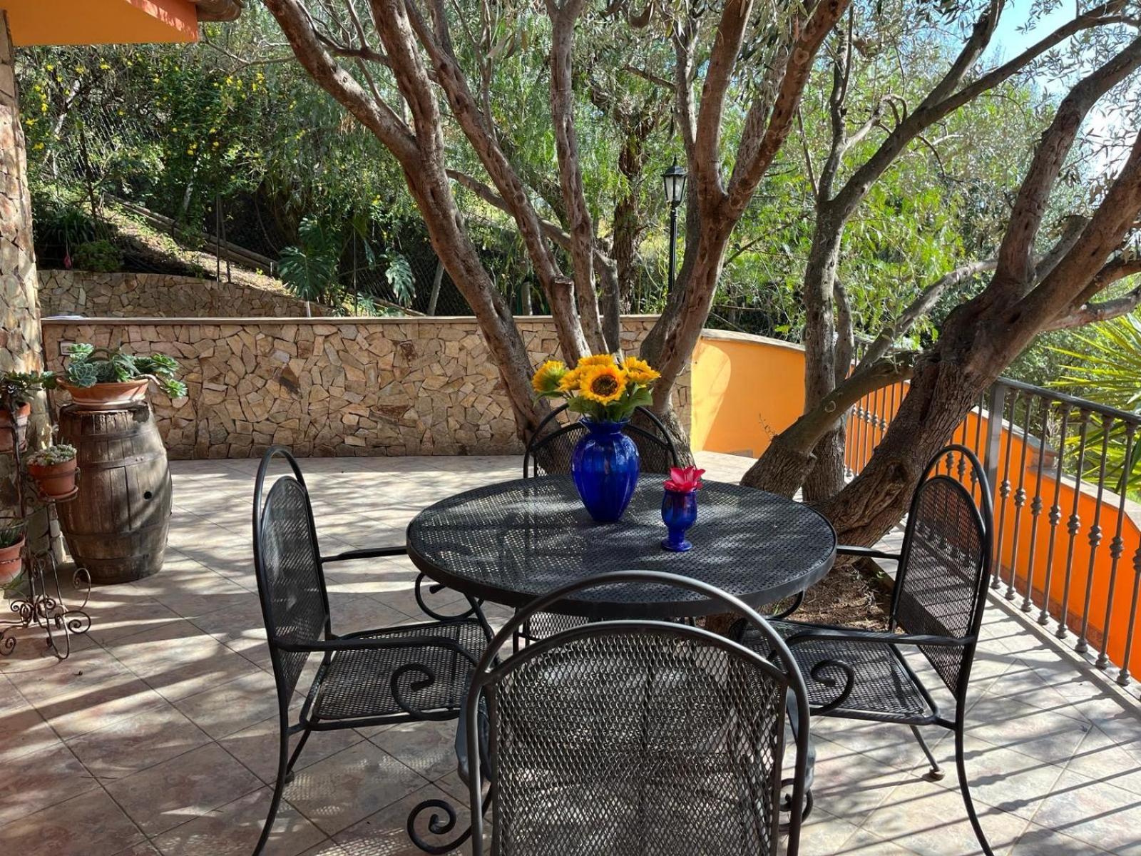 Villa Con Giardino Vista Mare Capitana Eksteriør billede
