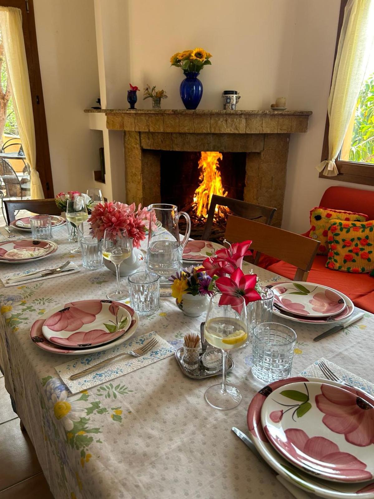 Villa Con Giardino Vista Mare Capitana Eksteriør billede