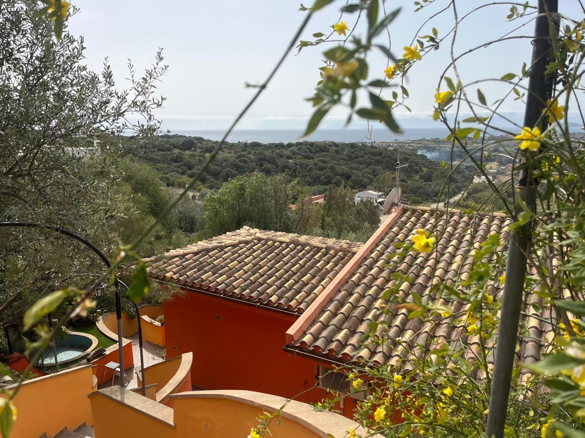 Villa Con Giardino Vista Mare Capitana Eksteriør billede