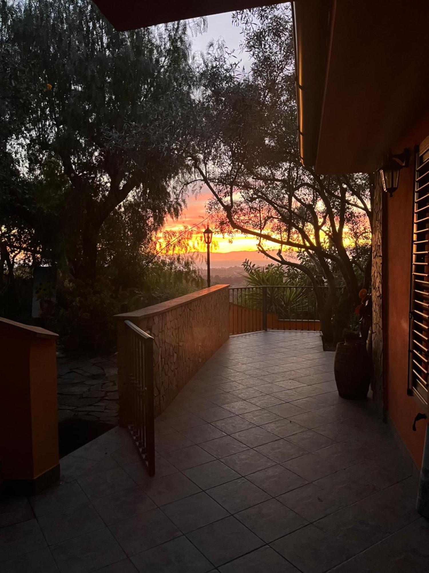 Villa Con Giardino Vista Mare Capitana Eksteriør billede