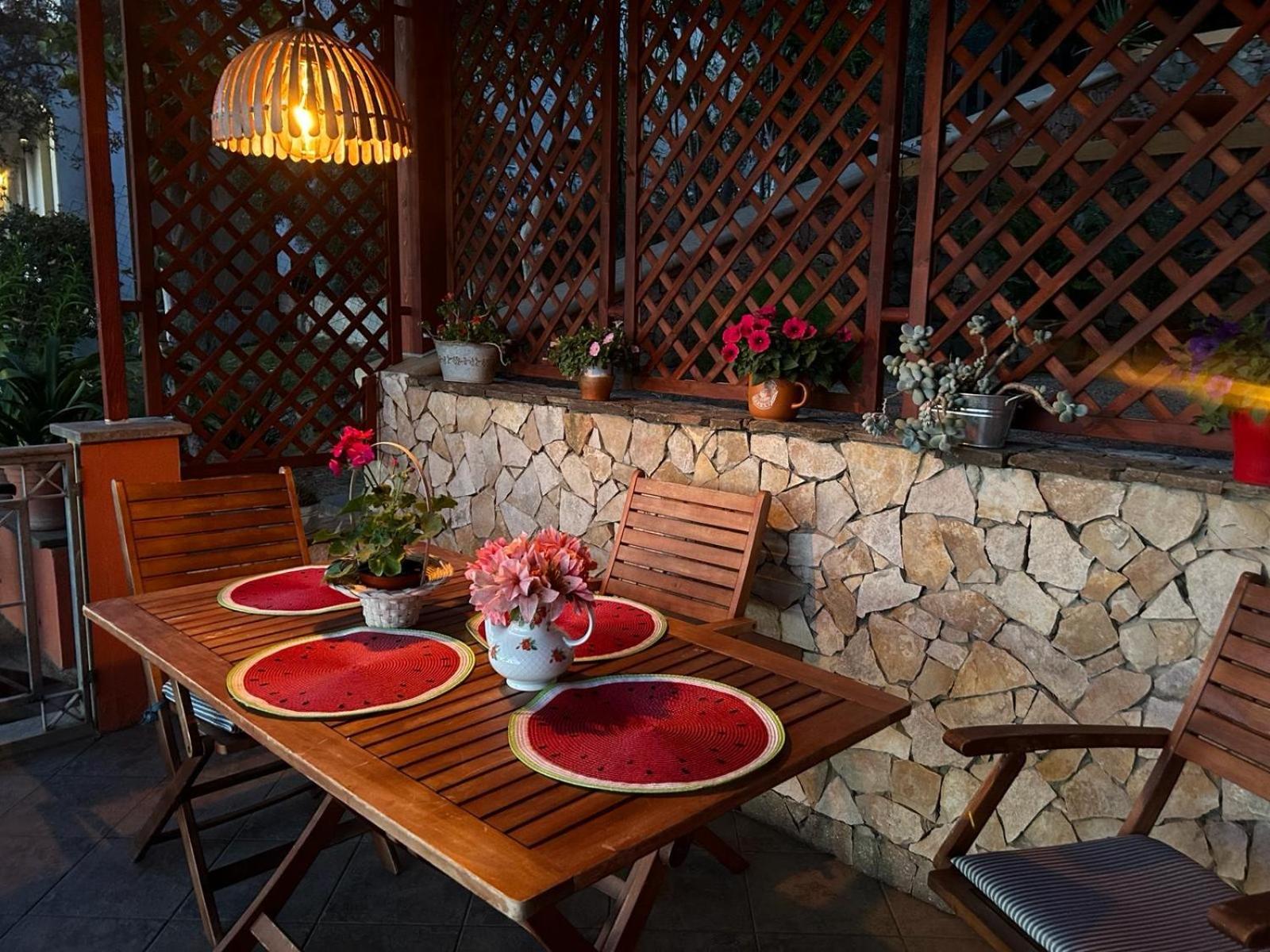 Villa Con Giardino Vista Mare Capitana Eksteriør billede