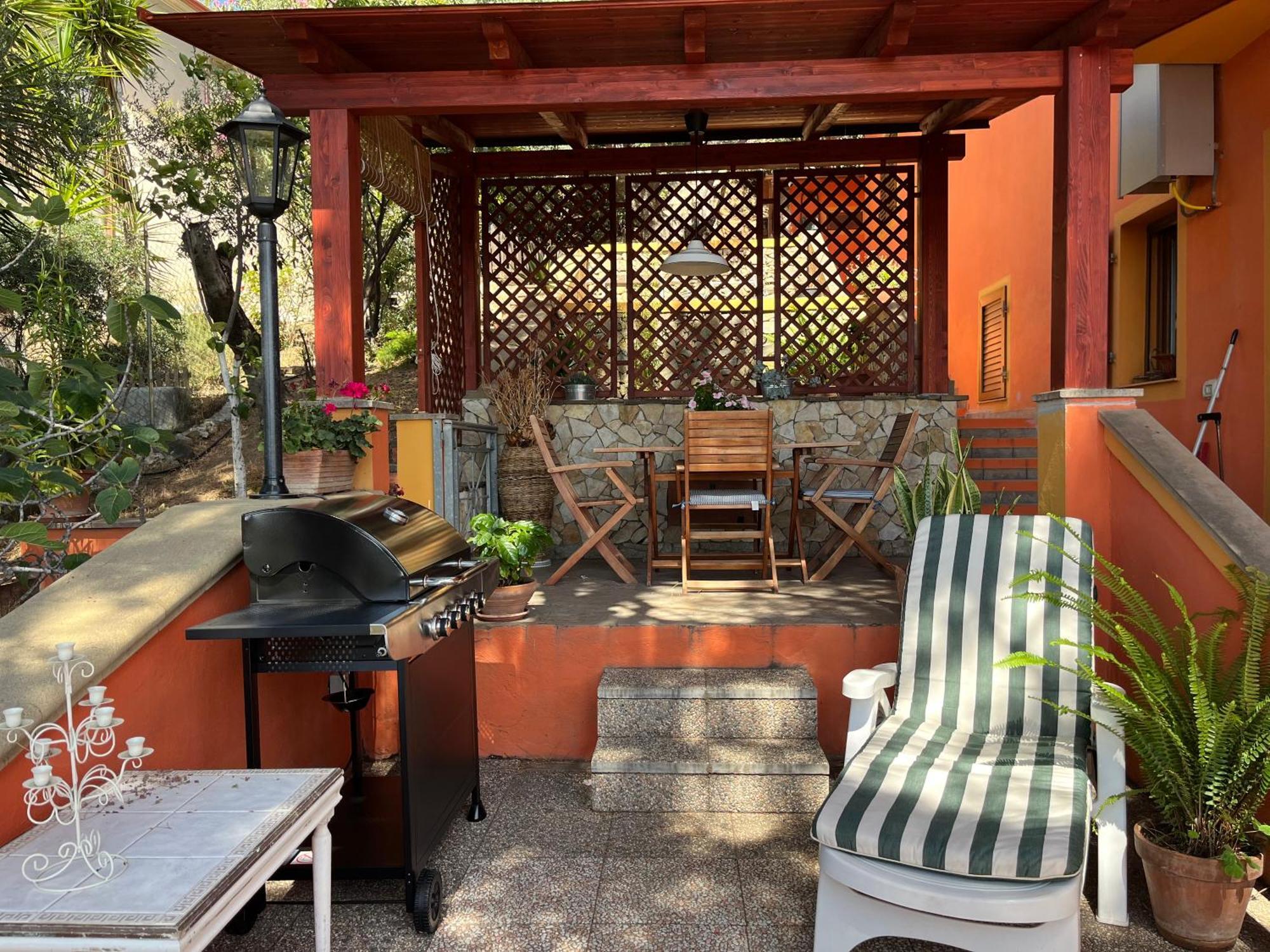 Villa Con Giardino Vista Mare Capitana Eksteriør billede